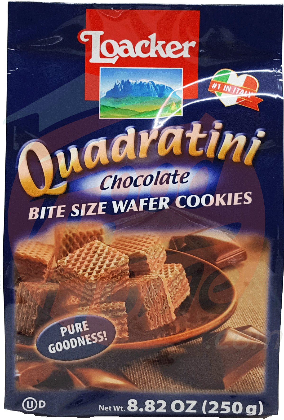 Loacker Quadratini chocolate bite size wafer cookies Full-Size Picture